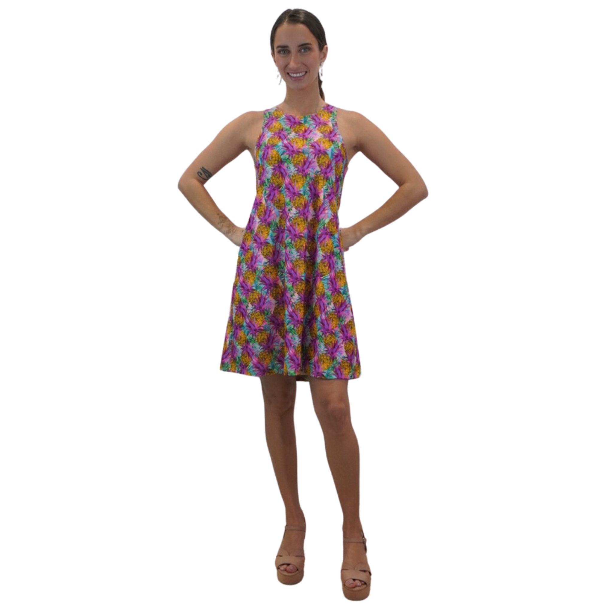 Gabby Dress - Tropical Collection