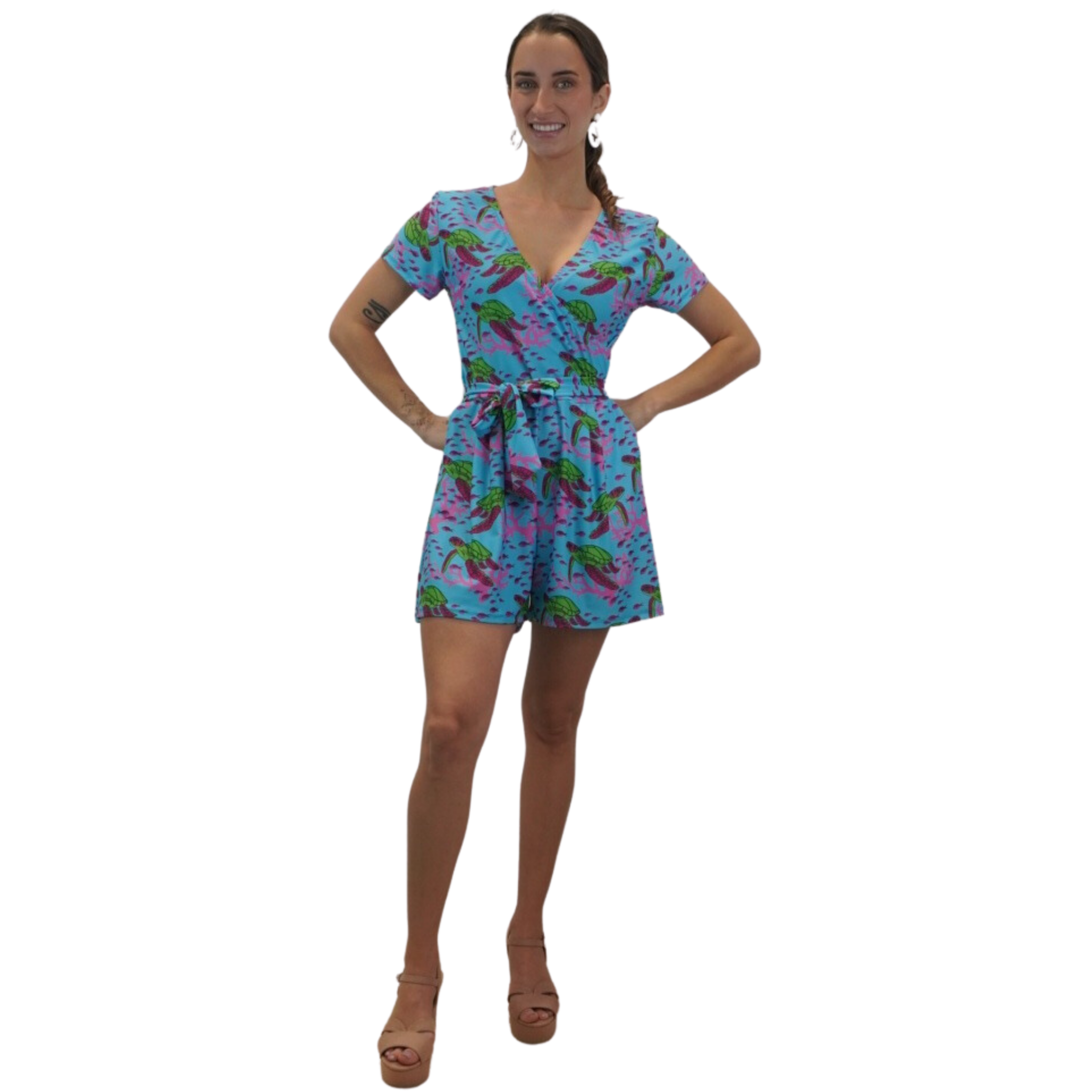 Cally Romper - Tropical Collection