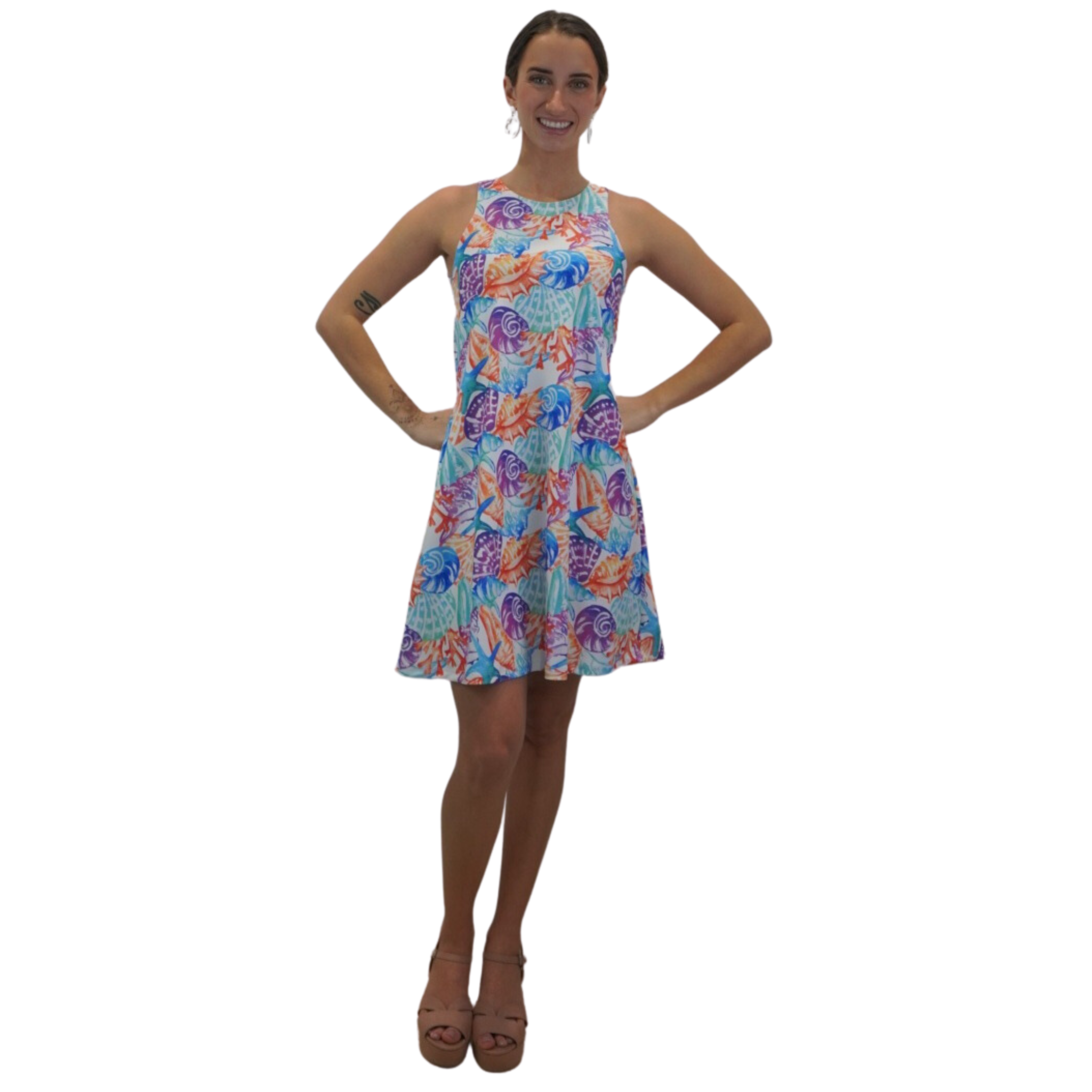 Gabby Dress - Tropical Collection