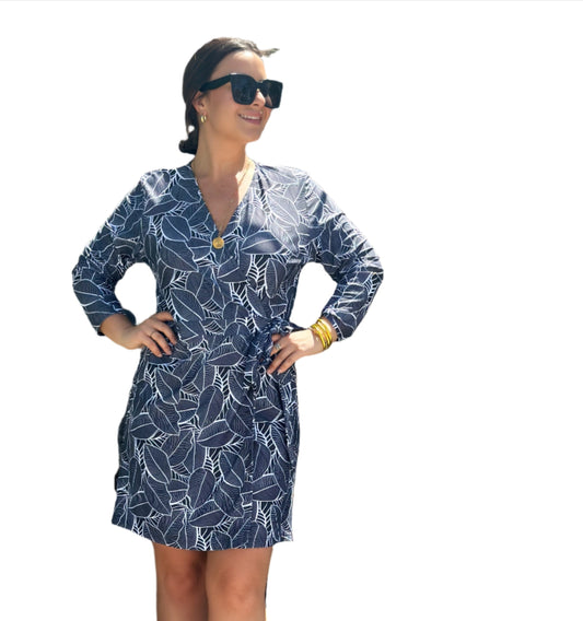 Char Wrap Dress-Summer Collection