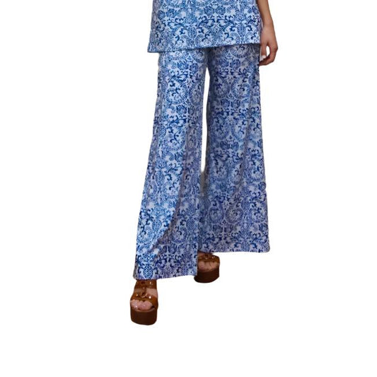 Wide leg bell bottom pant